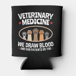 Tiermedizin Wir Zeichnete Blutfunny Vet Tech Dosenkühler