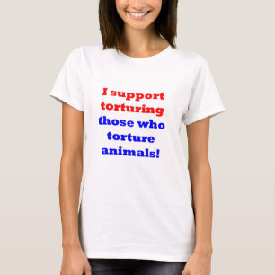 Tiermissbrauch stoppen T-Shirt