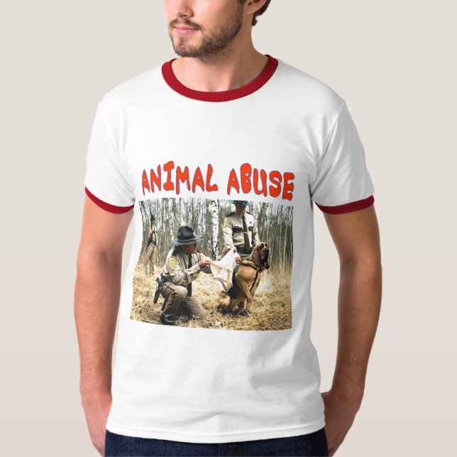TIERmissbrauch T-Shirt (Vorderseite)