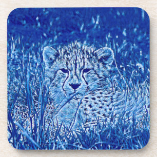 TierMix_Cheetah_009 Getränkeuntersetzer