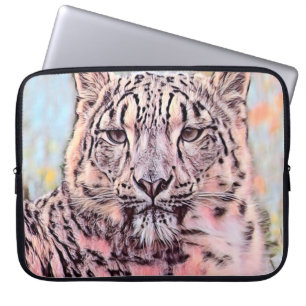 TierMix_Leopard_008 Laptopschutzhülle