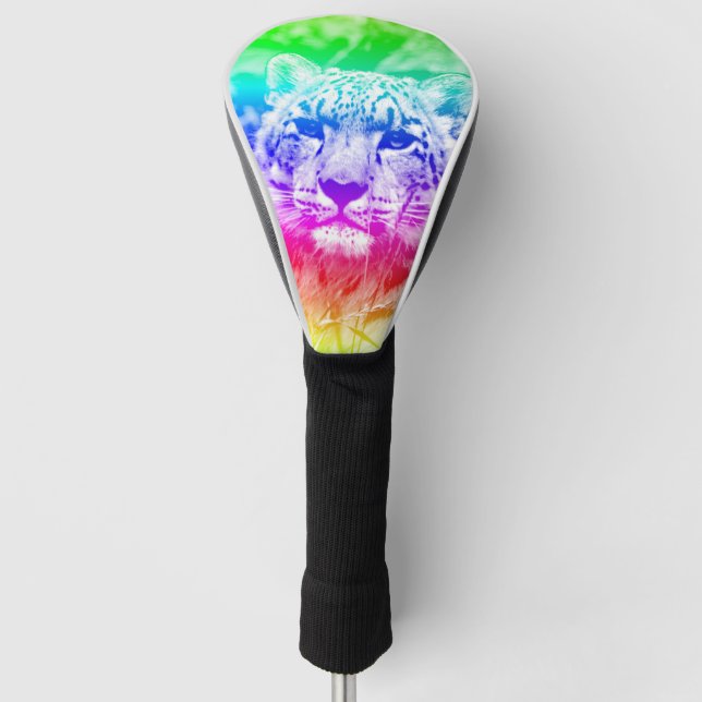 TierMix_Leopard_011 Golf Headcover (Vorderseite)