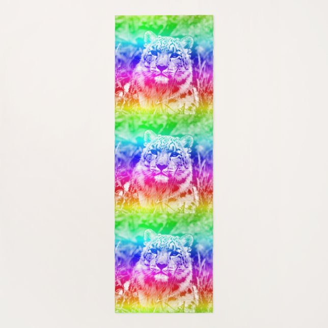 TierMix_Leopard_011 Yogamatte (Rückseite)