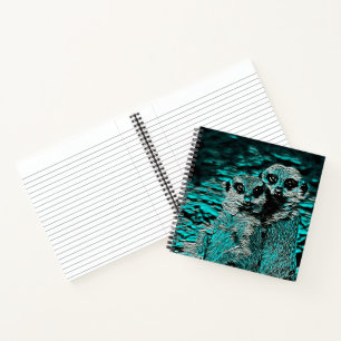 TierMix_Meerkat_001 Notizbuch