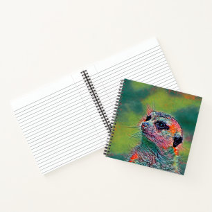 TierMix_Meerkat_009 Notizbuch