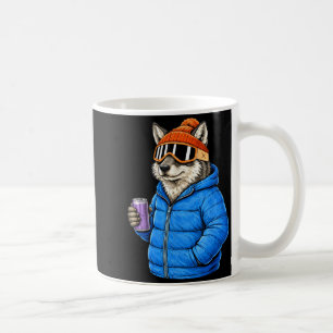 Tiermotive Wolf-Party Après-Ski-Shirt SkifahrenAni Kaffeetasse