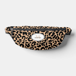 Tiermuster individuell anpassbarer Name Reise Schw Bauchtasche