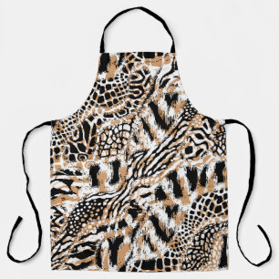 Tiermuster Moderne Leopardenmuster Schürze