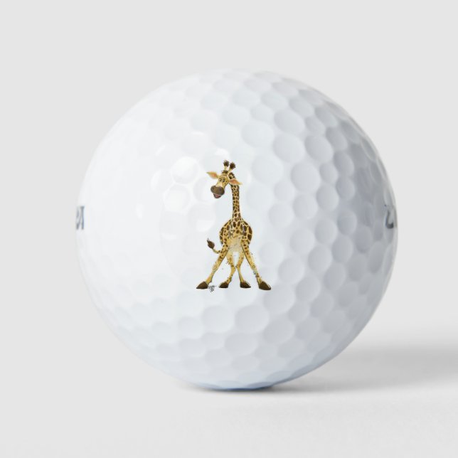 Tierparade Giraffe Golfball (Vorderseite)