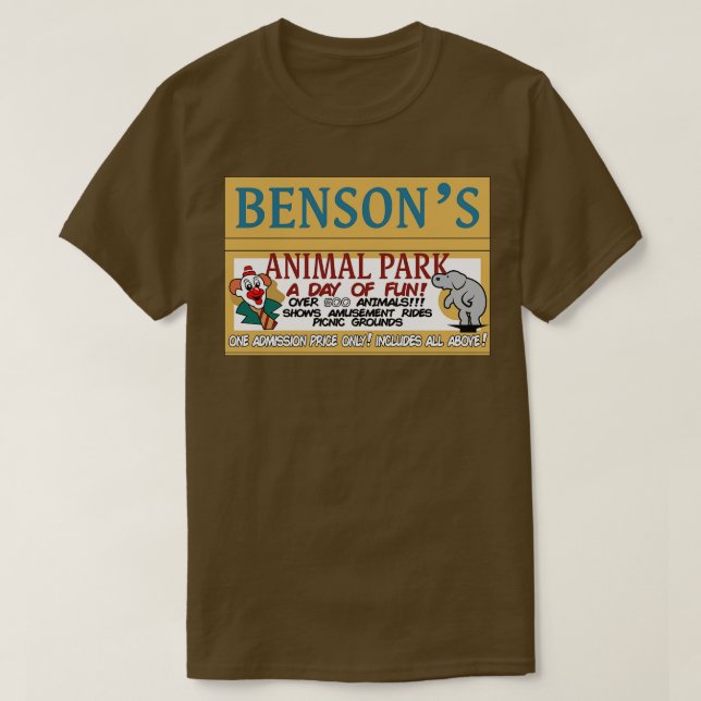 Tierpark Bensons T-Shirt (Design vorne)