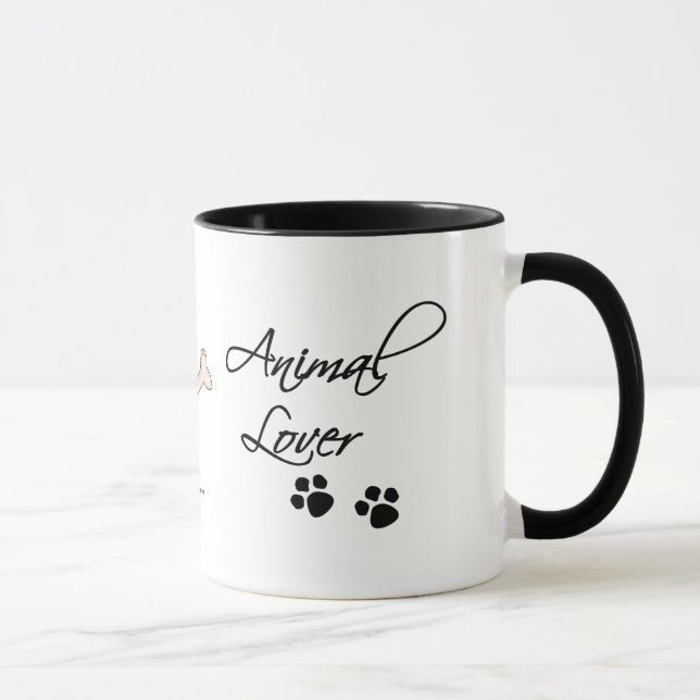 Tierpaws und Welpenhunde Tasse (Rechts)