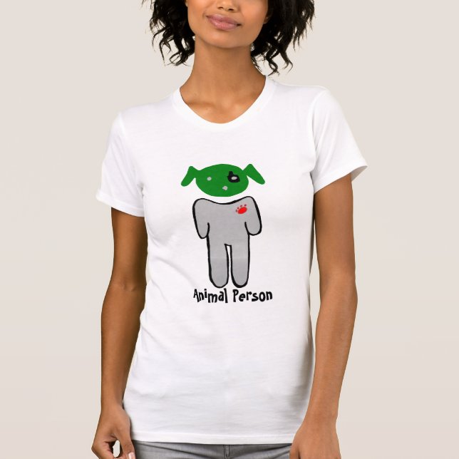 Tierperson T-Shirt (Vorderseite)