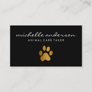 Tierpfanne/Hundesitz Visitenkarte