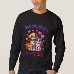 Tierpflege Beruflicher Tierarzt Sweatshirt