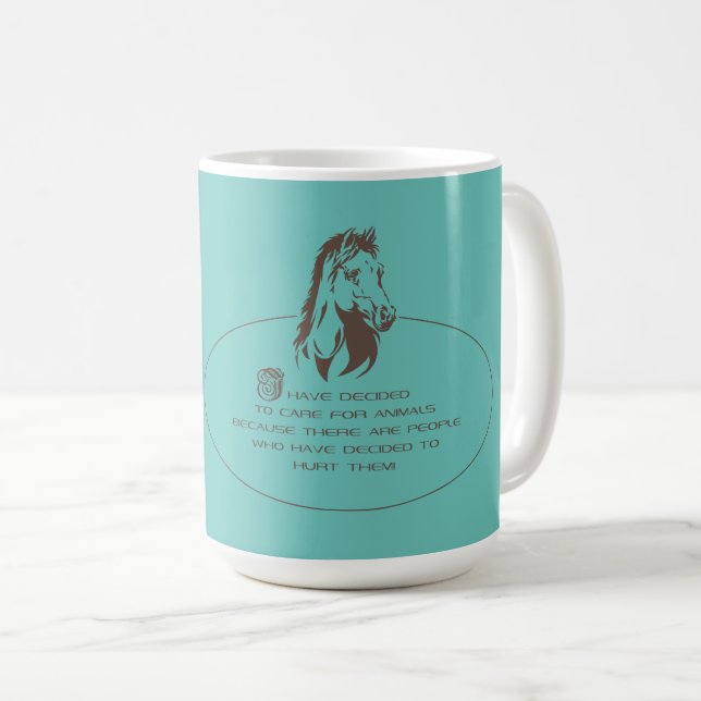 Tierpflege-Logo - Tasse, Cup Kaffeetasse (VorderseiteRechts)