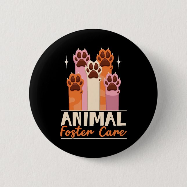 Tierpflege Tierschutzhilfe Button (Vorderseite)