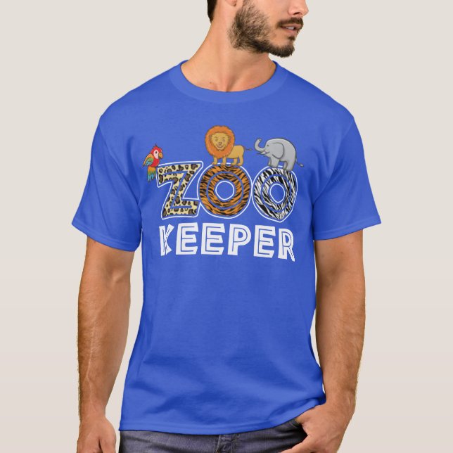 Tierpfleger für Halloween-Junge T-Shirt (Vorderseite)