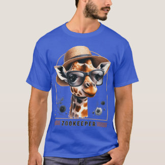 Tierpfleger Giraffe Safari Zoo Wärter - klassisch T-Shirt
