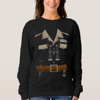 Tierpfleger Halloween-Kostüm DIY Safari-Zoo-Wärter Sweatshirt