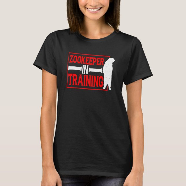 Tierpfleger im Training  Swea T-Shirt (Vorderseite)