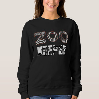 Tierpfleger-Kostüm Afrikanische Savanne Zoo Wärter Sweatshirt