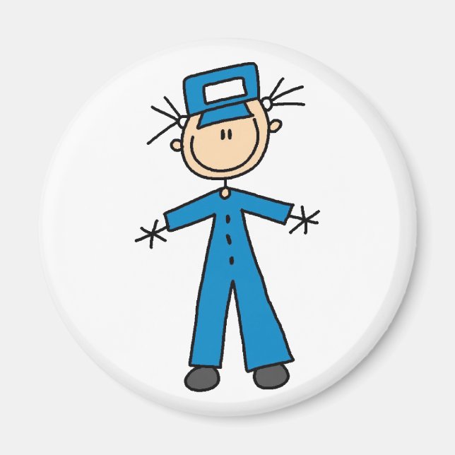 Tierpfleger Magnet (Vorne)