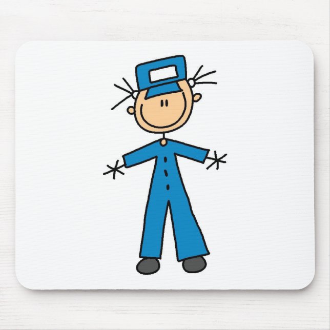 Tierpfleger-Mauspad Mousepad (Vorne)