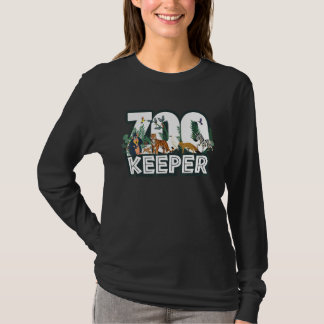 Tierpfleger Wilde Wälder Dschungel Tropenwald Tier T-Shirt