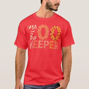 Tierpfleger Zoo Tiere Safari Tierpfleger - Design T-Shirt