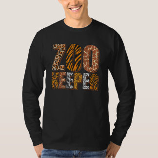 Tierpfleger Zoo Wärter Zoologe_1 T-Shirt