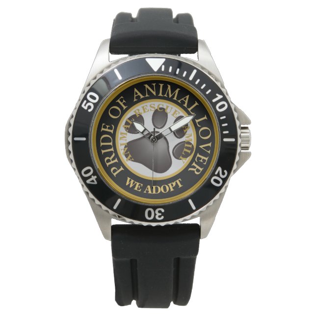 Tierprämie Armbanduhr (Vorderseite)