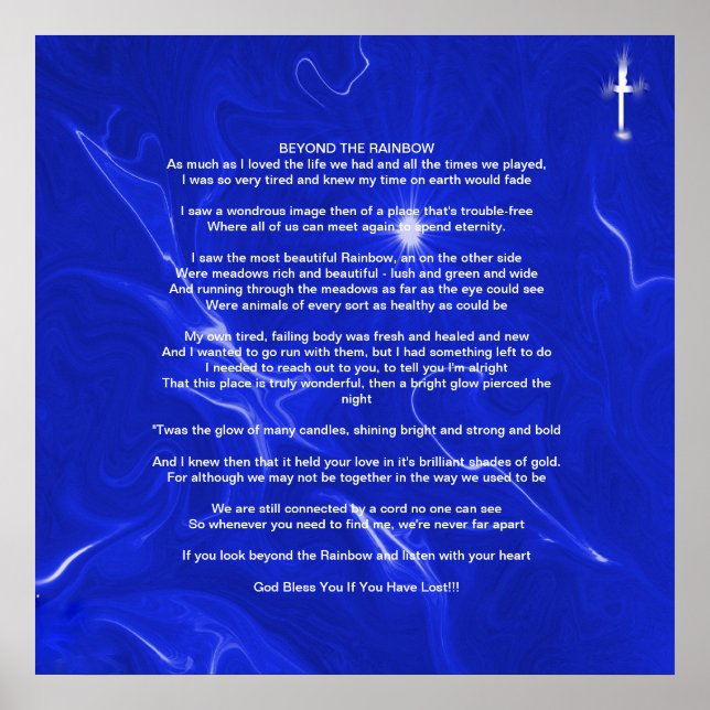 TIERPRAYER NACH VERLUST POSTER (Vorne)