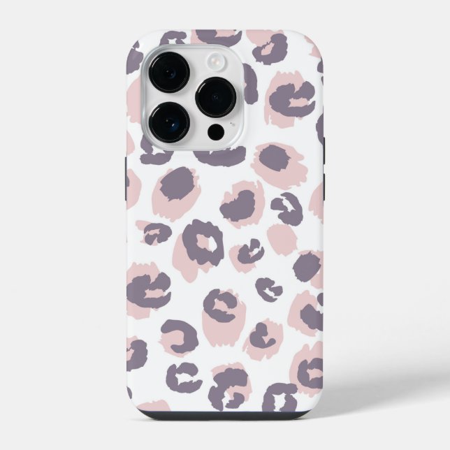 Tierprint iPhone 14 Pro Hülle (Rückseite)