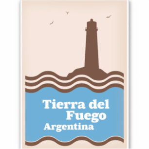 Tierra del Fuego Argentinien, Les Eclaireurs Aufkleber