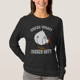 Tierratten Was Hühnchen Hintern Hühner Meme Hen T-Shirt