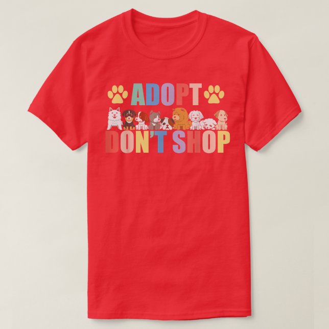 Tierrechte Fur Mama Adoption Tier Adoptier D T-Shirt (Design vorne)
