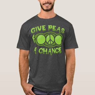 Tierrechte und Vegas geben Peas eine lustige Geleg T-Shirt