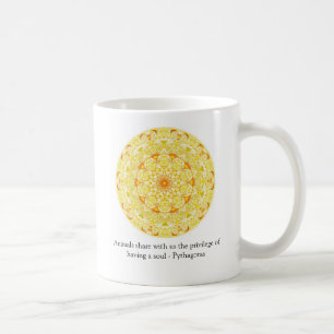 Tierrechtzitat durch Pythagoras-Tasse Kaffeetasse