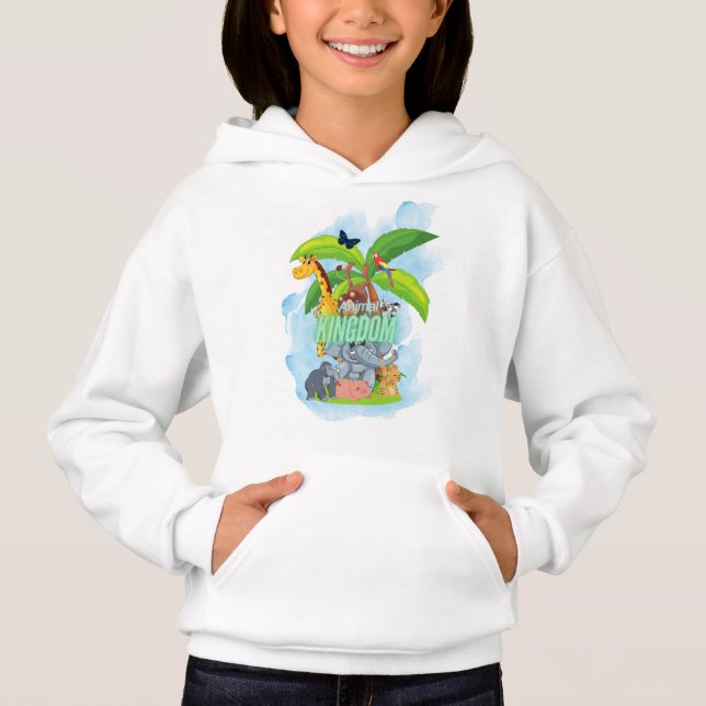 Tierreich Hoodie (Vorderseite)