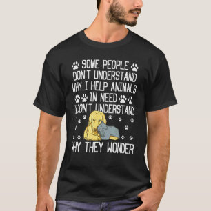 Tierretter Pflegt Hunde Katzen Adoptieren Und Rett T-Shirt