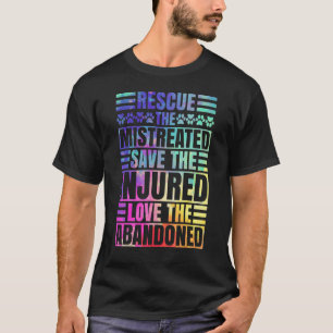 Tierretter Tierrettung Das Misshandelte Tier V T-Shirt