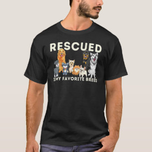 Tierrettung ist mein Lieblingshundin T-Shirt