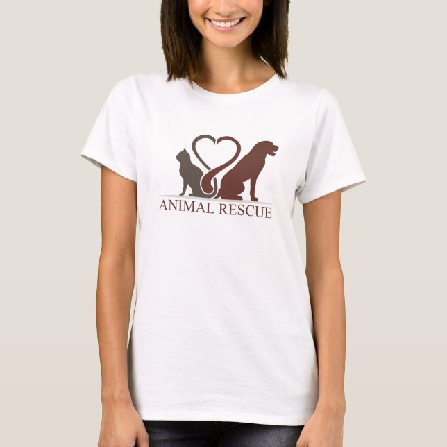 Tierrettung T-Shirt (Vorderseite)