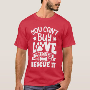 Tierrettung Tierschutz RETTUNG Tier ADOPTION T-Shirt