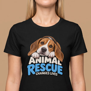 Tierrettung verändert Leben T-Shirt
