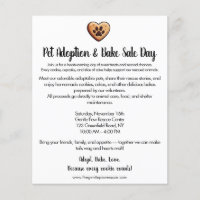 Tierrettungs-Bäckerverkaufs-Fundraiser