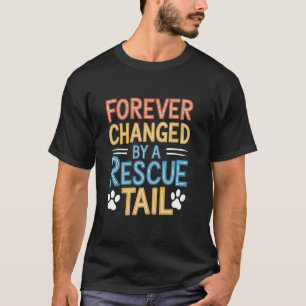 Tierrettungsdesign für die Rettung von Hunden und T-Shirt