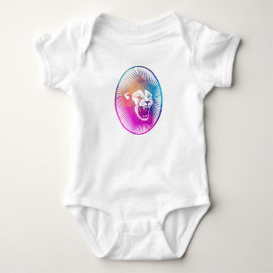 Tiersafari Baby Strampler