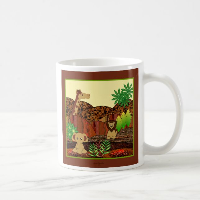 Tiersafari Kaffeetasse (Rechts)