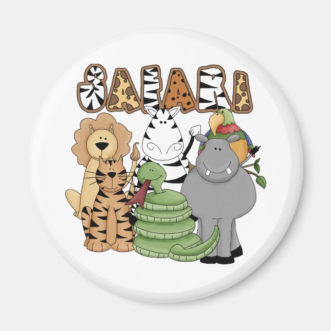 Tiersafari Magnet (Vorne)